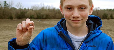 Teen Finds ‘Superman’s Diamond’