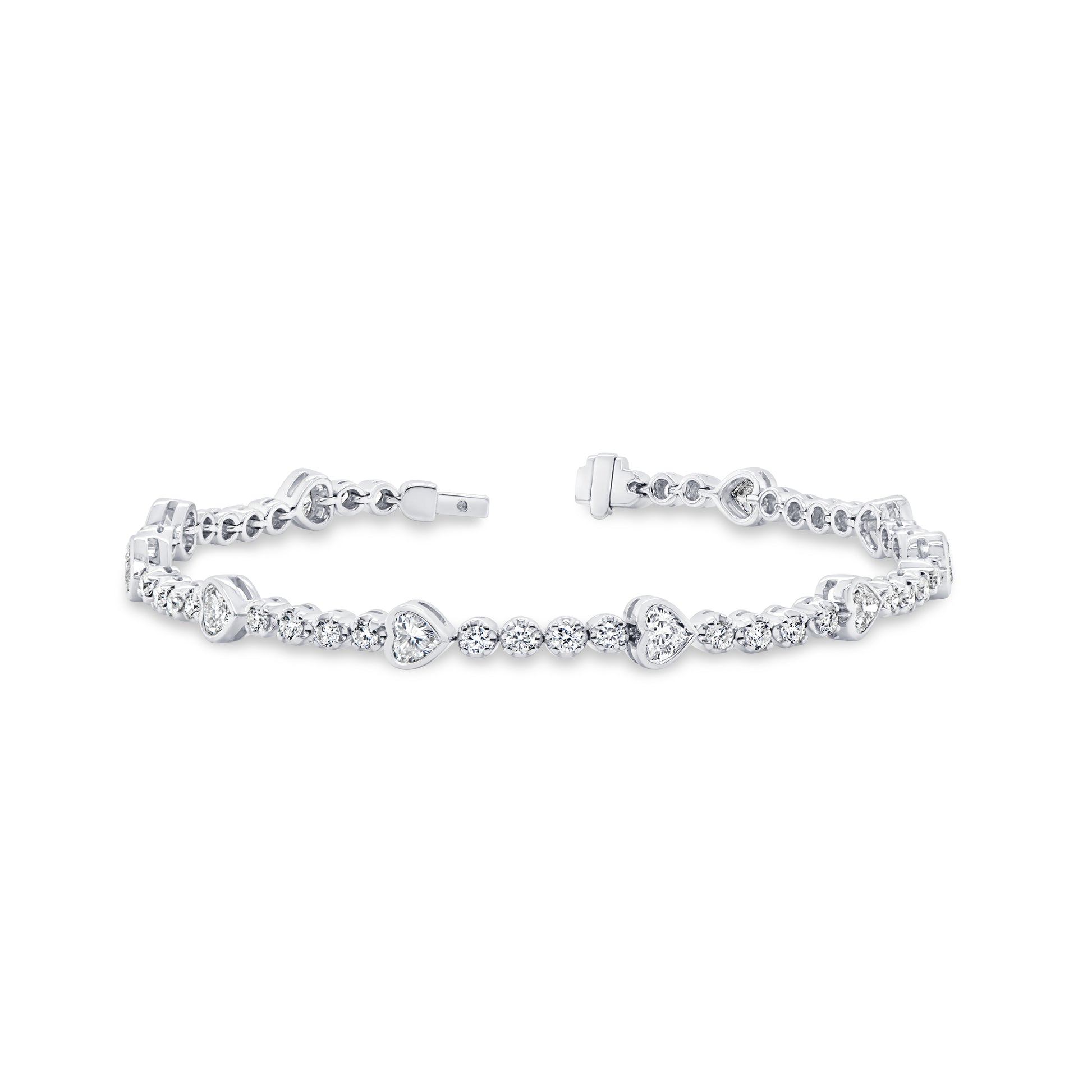 Image for Uneek 1-Row Bracelet 18K White Gold BR2219W