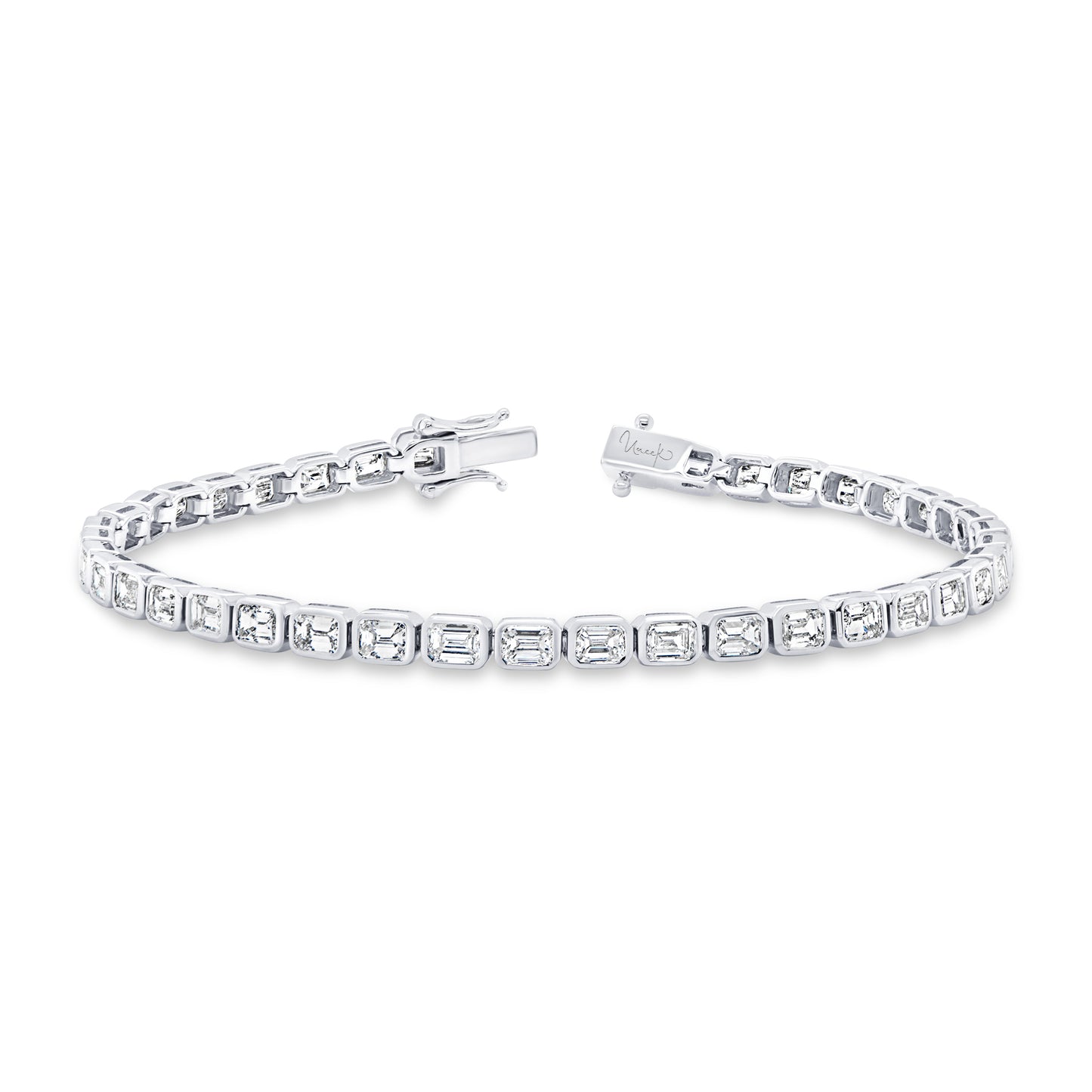 Image for Uneek 1-Row Bracelet 18K White Gold BR2318W