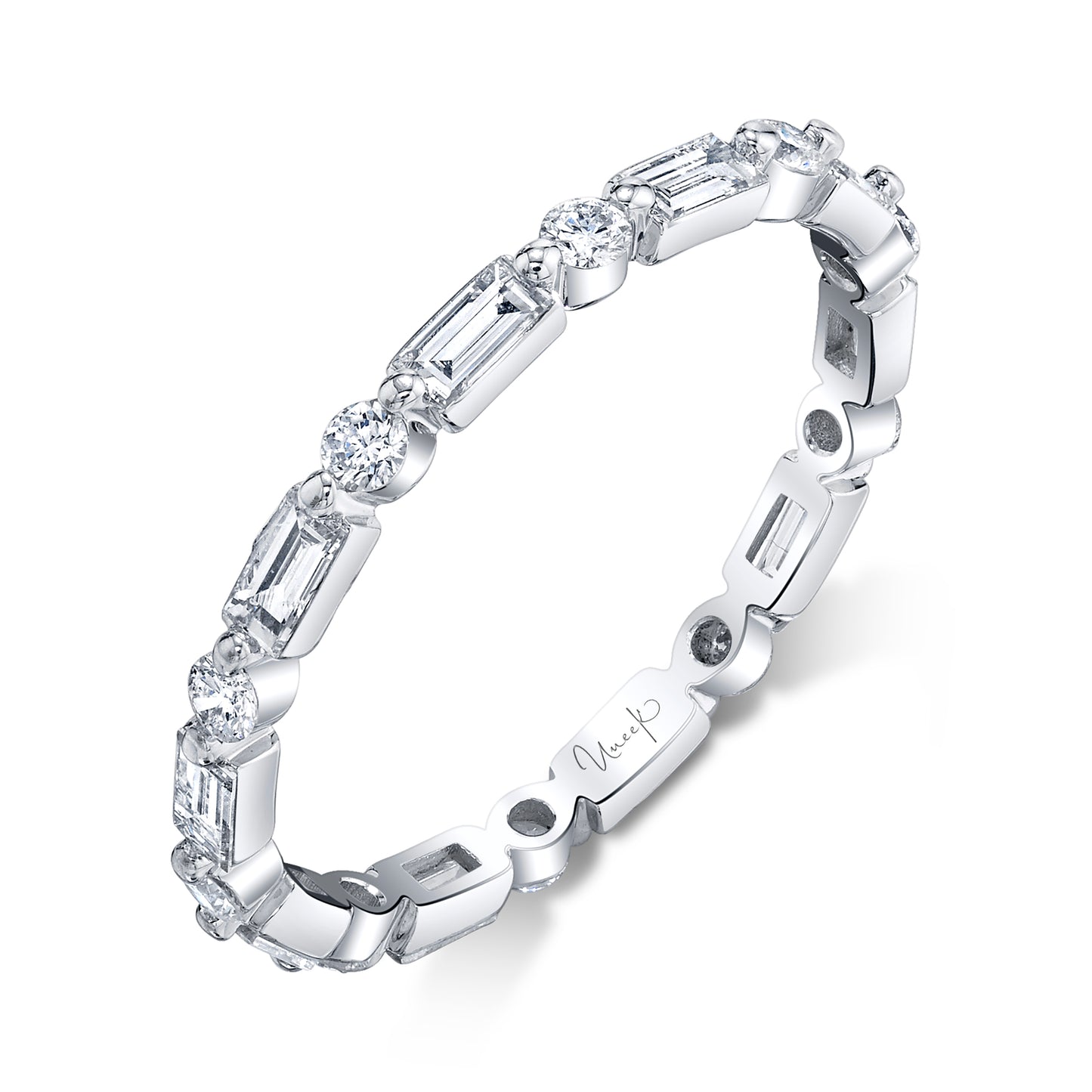 Image for Uneek Eternity Ring 14K White Gold LVBE100W