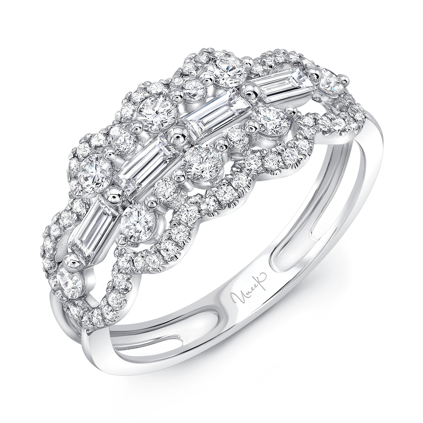 Image for Uneek Ring 14K White Gold LVBW165W