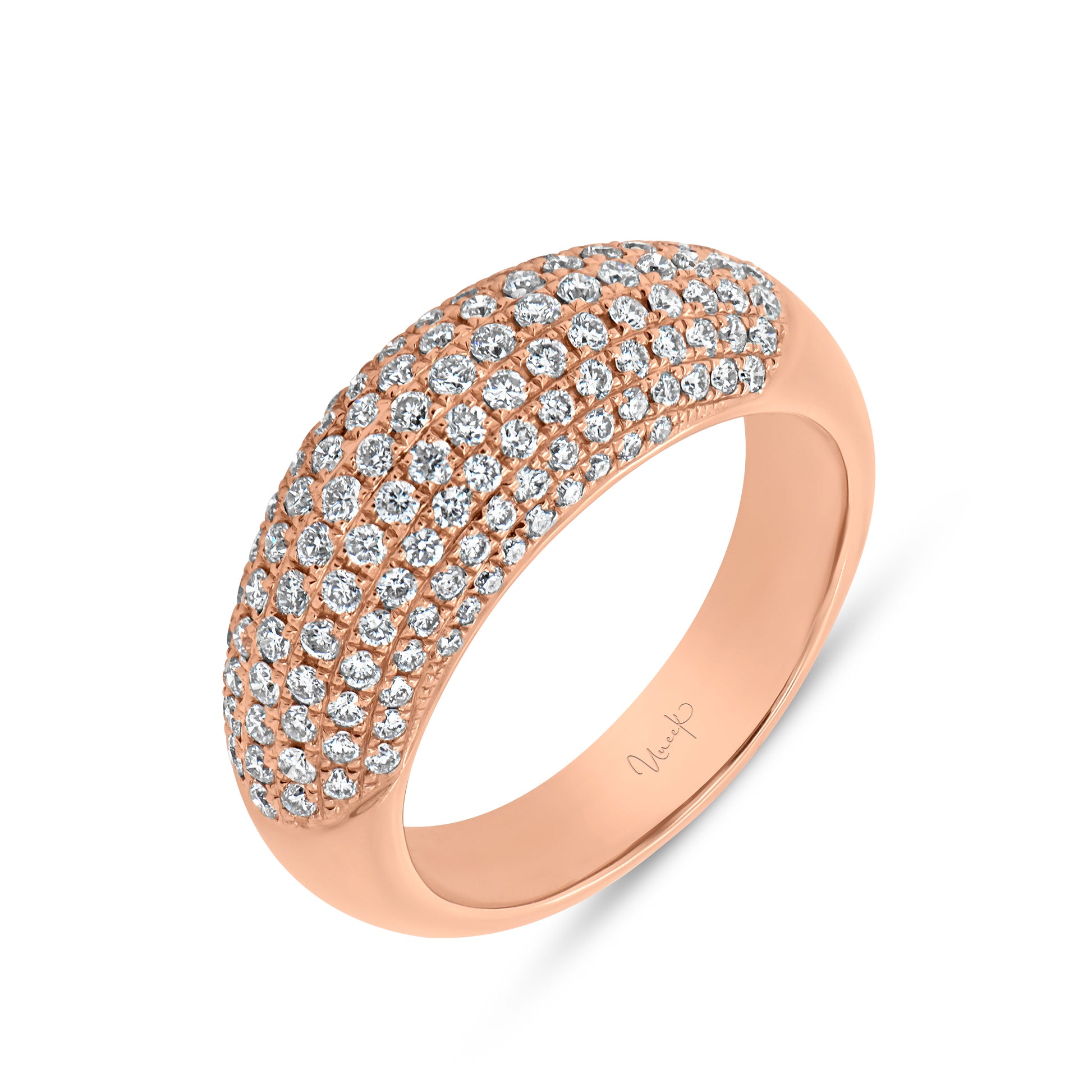 Image for Uneek Cluster Ring 14K Rose Gold LVBW180R