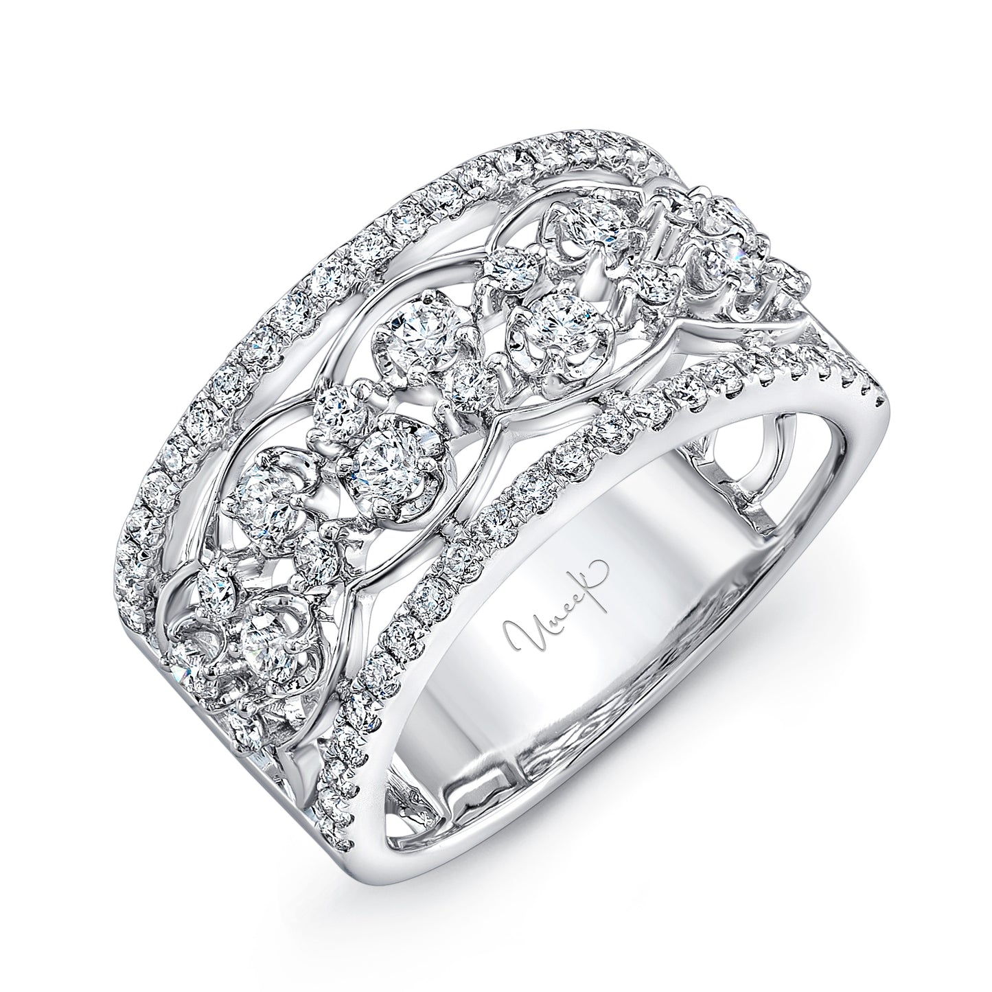 Image for Uneek Ring 14K White Gold LVBW404W