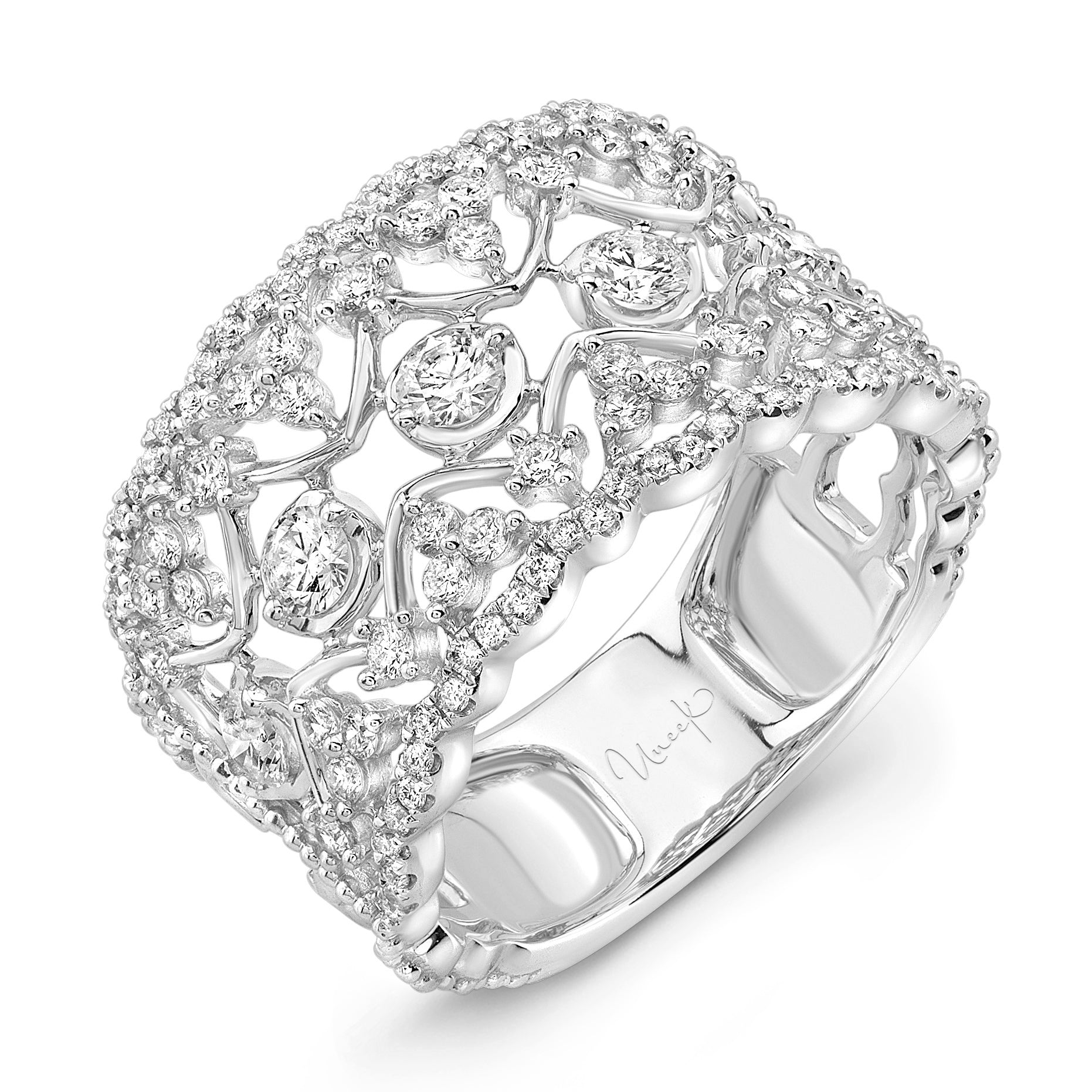 Image for Uneek Ring 14K White Gold LVBW619W