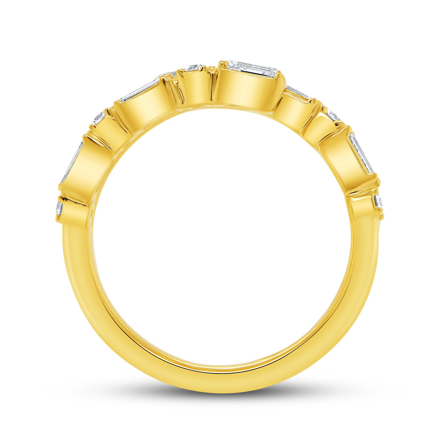 Uneek Bypass Ring 18K Yellow Gold R1015