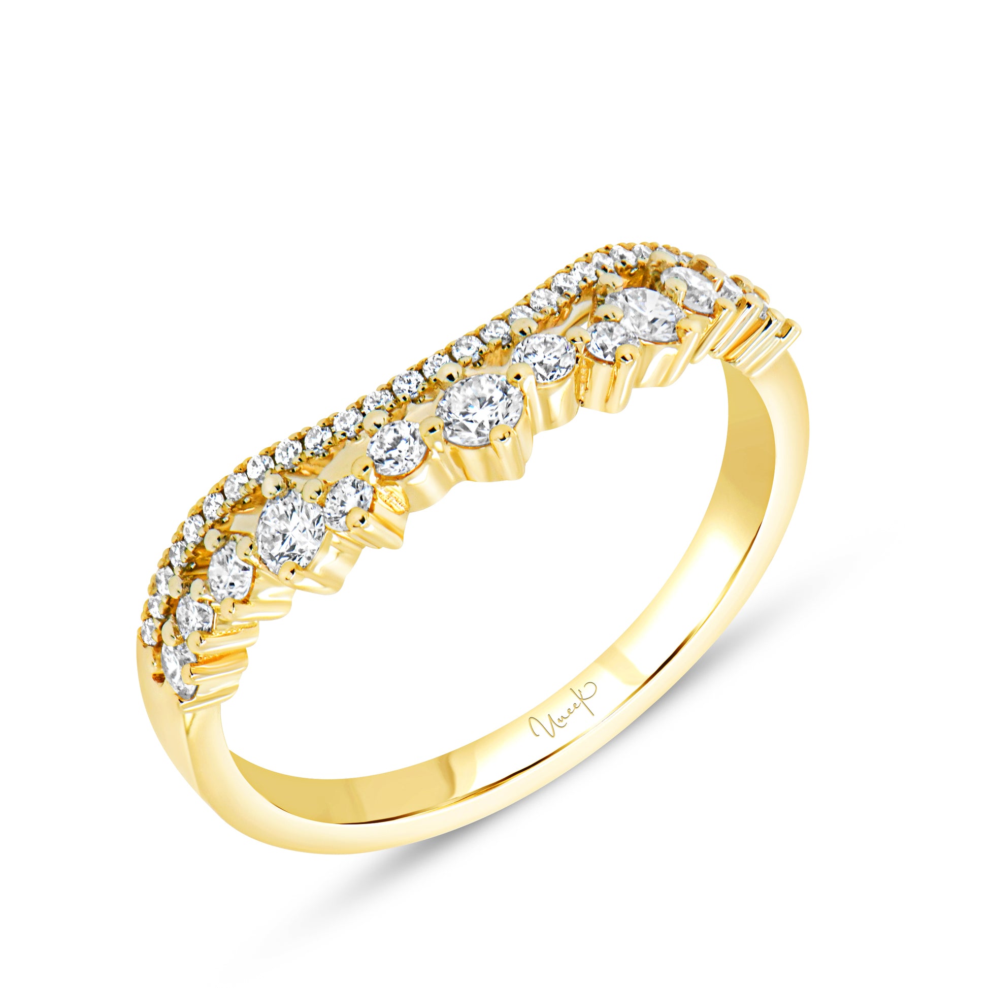 Image for Uneek Ring 14K Yellow Gold RB0269Y