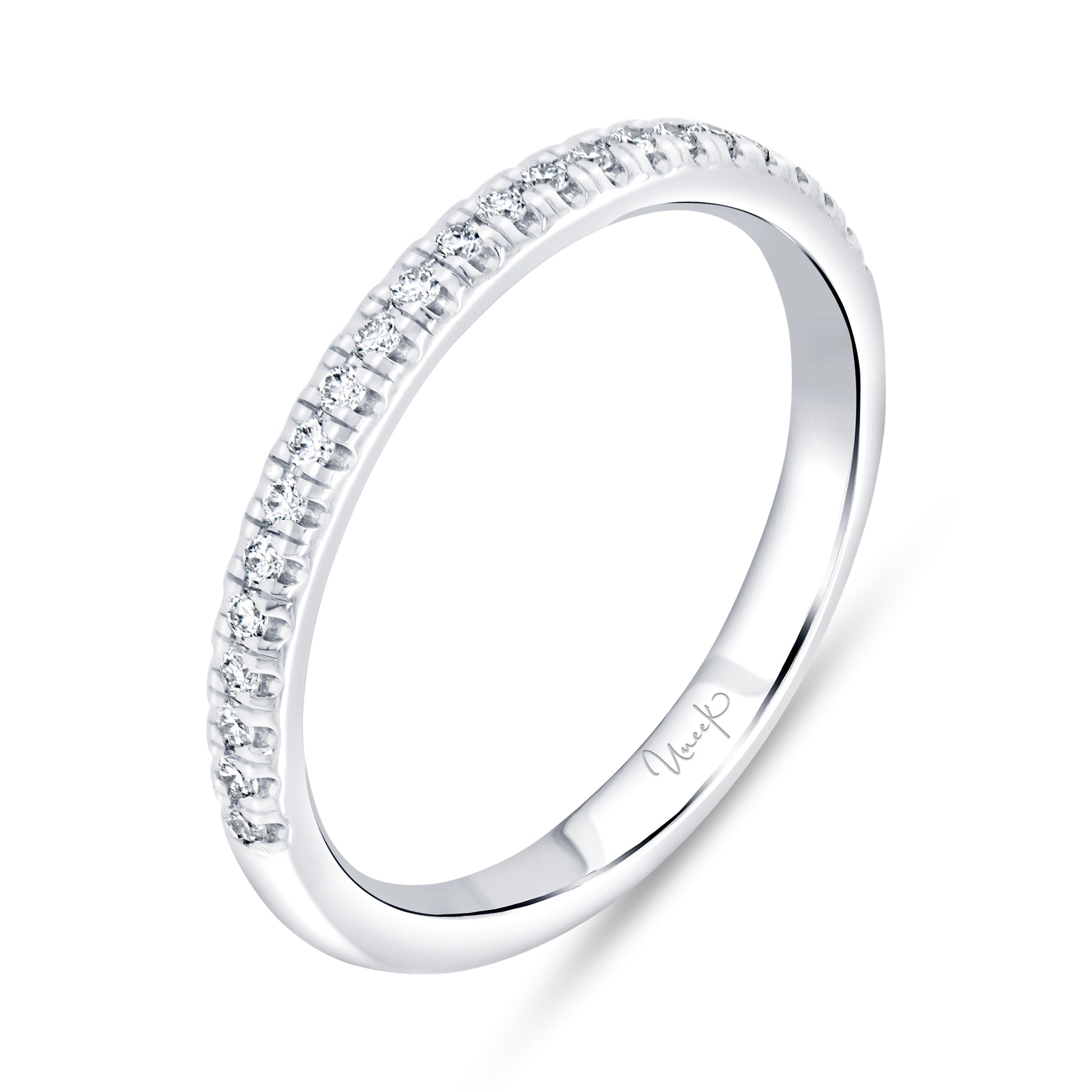 Image for Uneek Straight Ring 18K White Gold RB1000