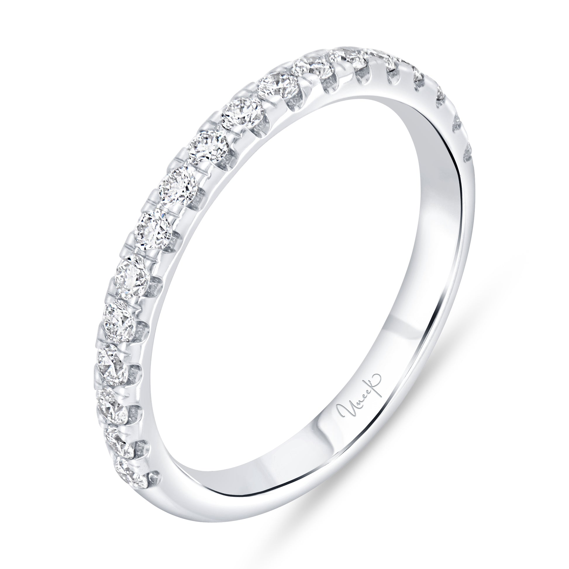 Image for Uneek Straight Ring 18K White Gold RB1002