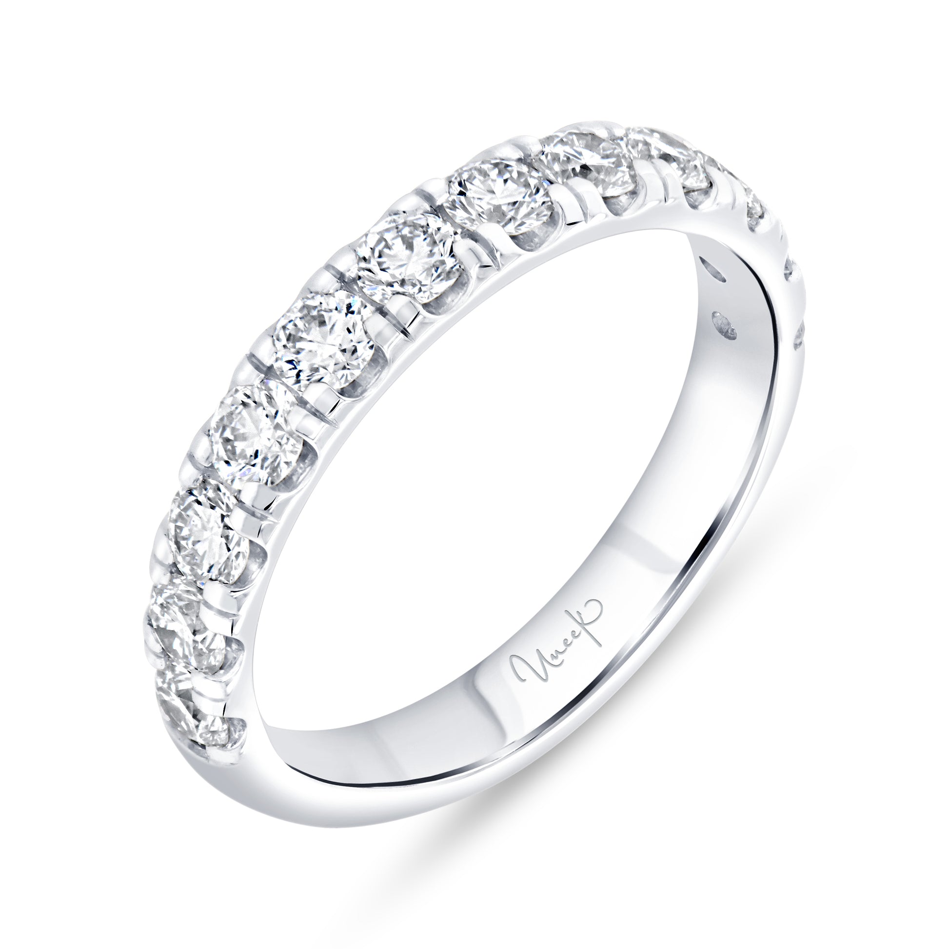 Image for Uneek Straight Ring 18K White Gold RB1004