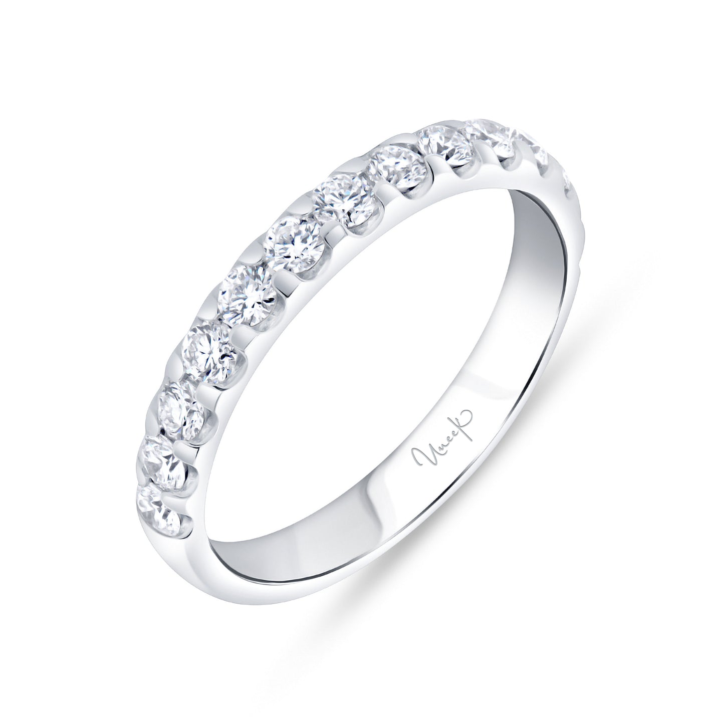 Image for Uneek Straight Ring 18K White Gold RB1006