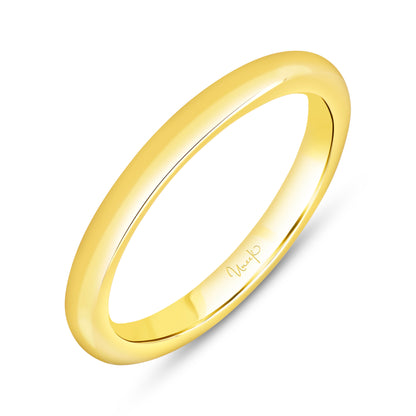 Image for Uneek Straight Ring 18K Yellow Gold RB101