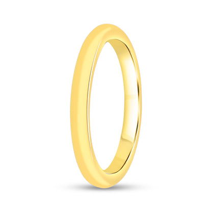 Uneek Straight Ring 18K Yellow Gold RB101