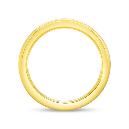 Uneek Straight Ring 18K Yellow Gold RB101