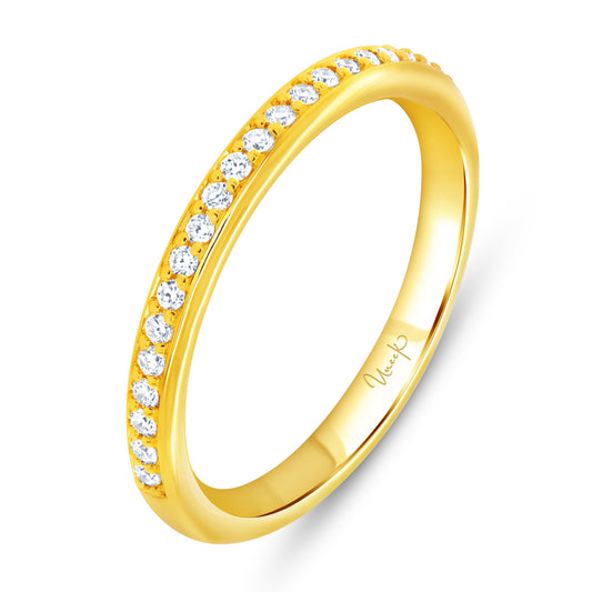 Image for Uneek Straight Ring 18K Yellow Gold RB102