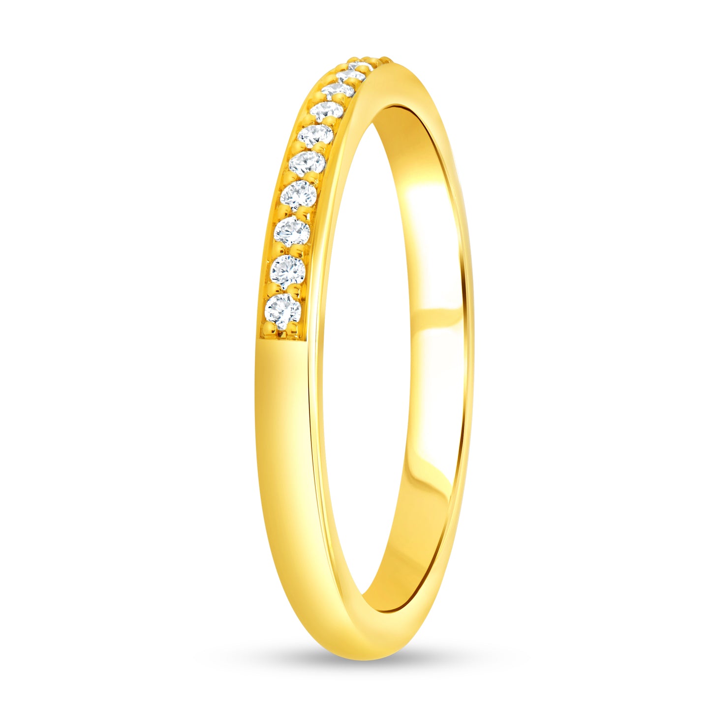 Uneek Straight Ring 18K Yellow Gold RB102