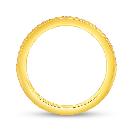 Uneek Straight Ring 18K Yellow Gold RB102