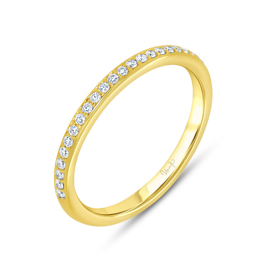 Image for Uneek Straight Ring 18K Yellow Gold RB103