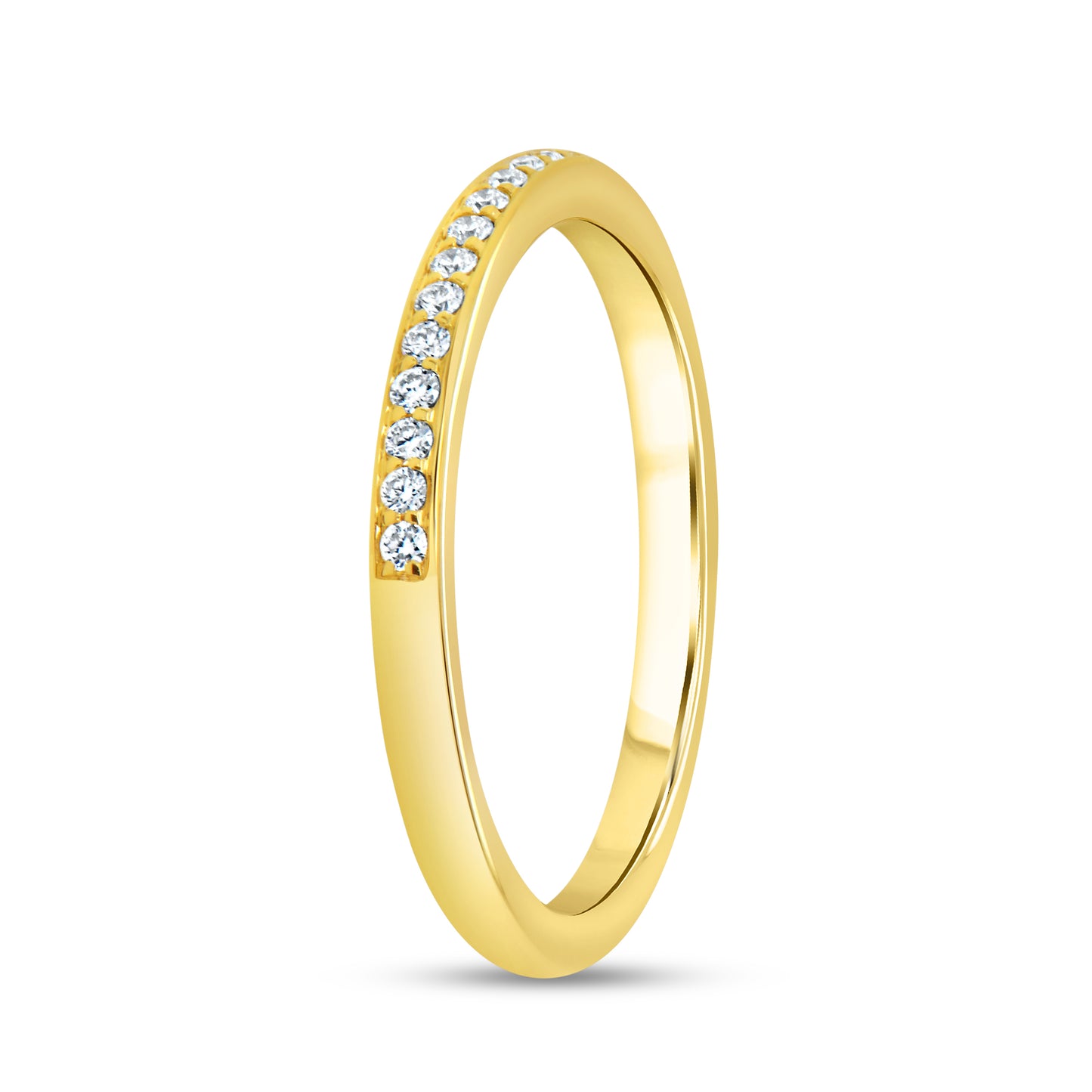 Uneek Straight Ring 18K Yellow Gold RB103