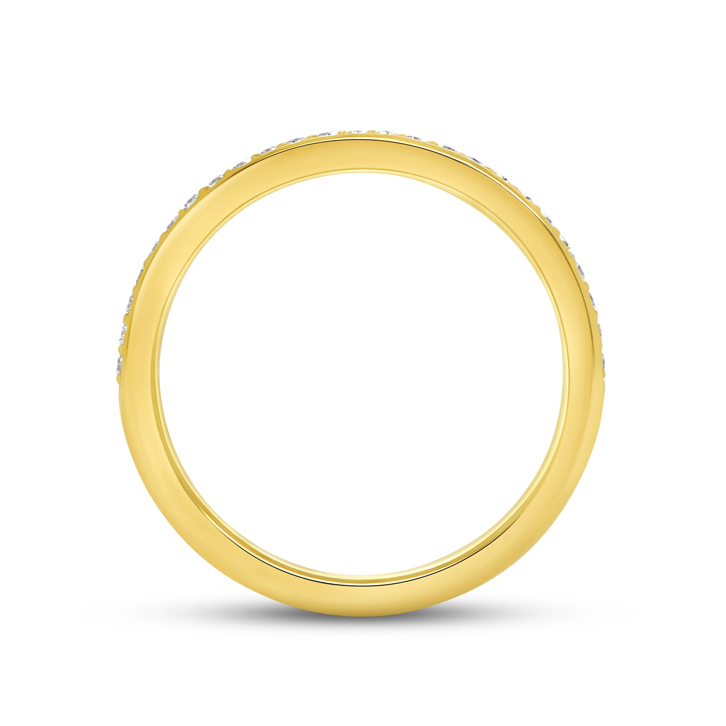 Uneek Straight Ring 18K Yellow Gold RB103