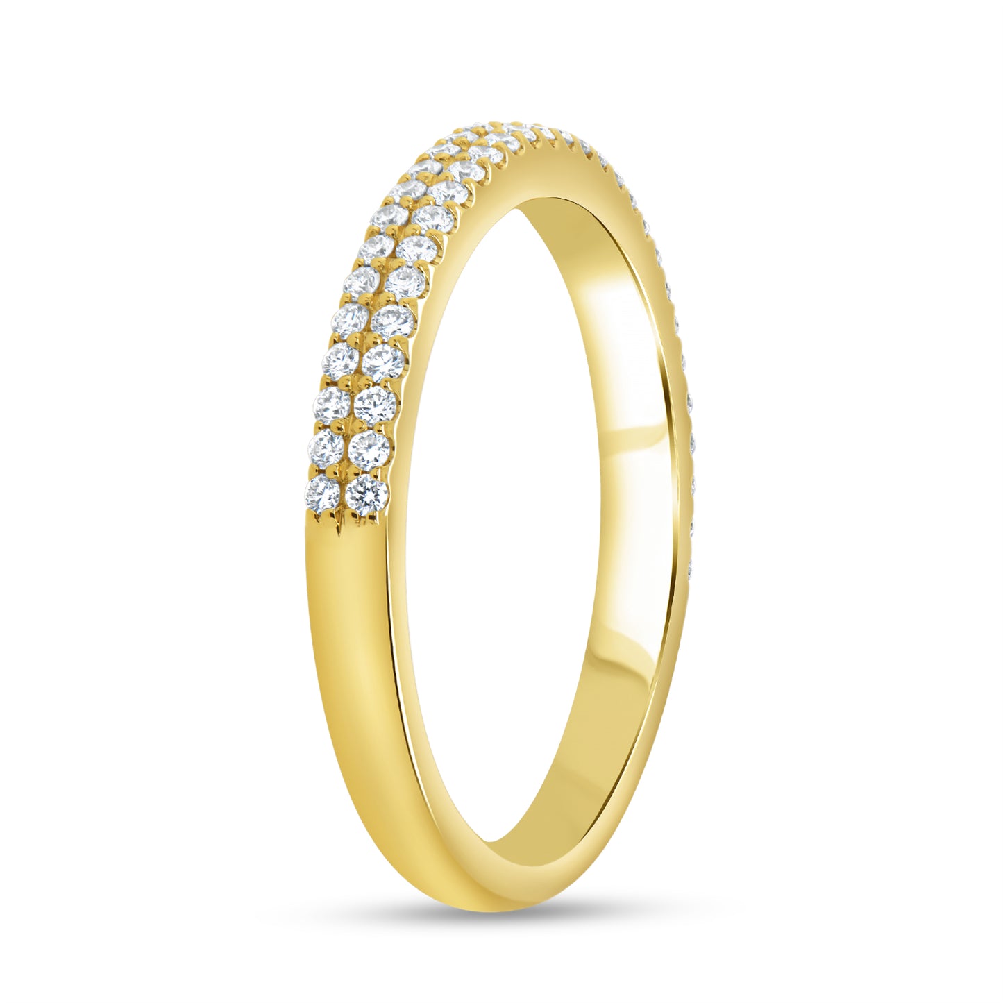 Uneek Straight Ring 18K Yellow Gold RB106