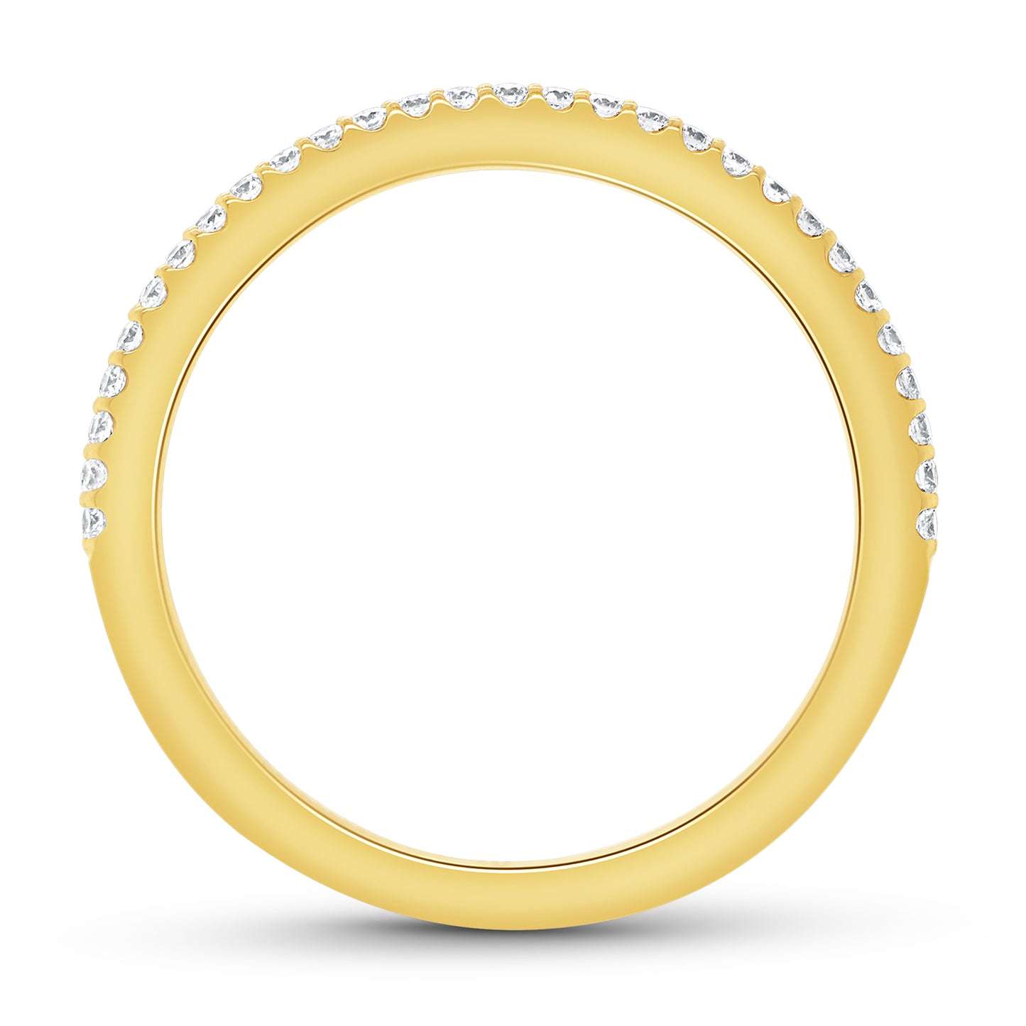 Uneek Straight Ring 18K Yellow Gold RB106