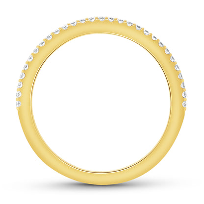 Uneek Straight Ring 18K Yellow Gold RB106