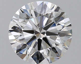 2.46 Carat G Color VVS2 Round Diamond