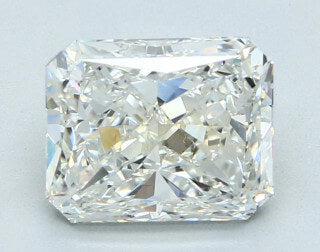 3.9 Carat E Color VVS2 Radiant Diamond