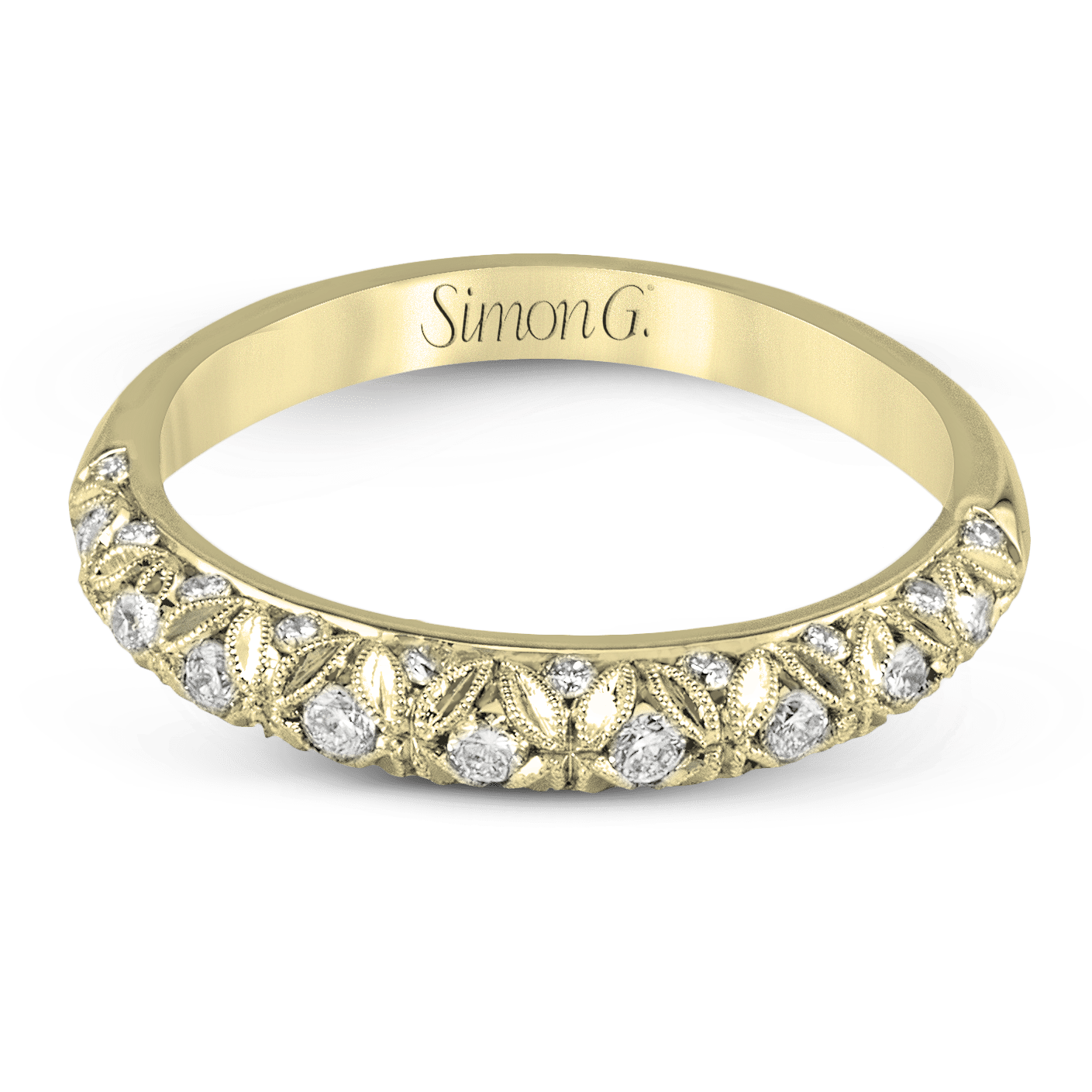 Anniversary Ring In 18k Gold With Diamonds