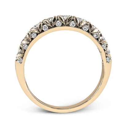 Anniversary Ring In 18k Gold With Diamonds