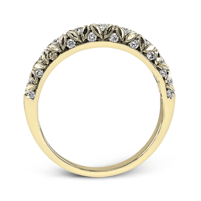 Anniversary Ring In 18k Gold With Diamonds