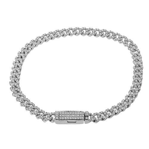 Bracelet in 14k Gold with Diamonds - Simon G. Jewelry