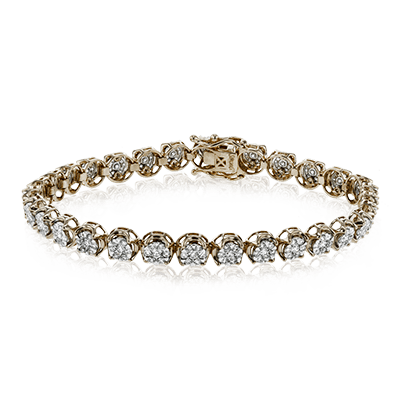 Bracelet in 18k Gold with Diamonds - Simon G. Jewelry