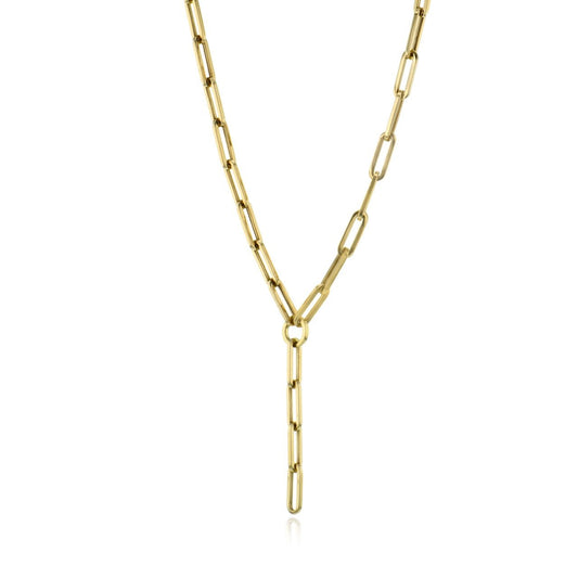 Chain Link Necklace in 18k Gold - Simon G. Jewelry