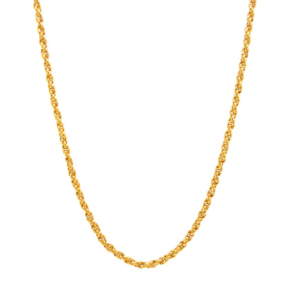 Rolo Chain in 22K Yellow Gold