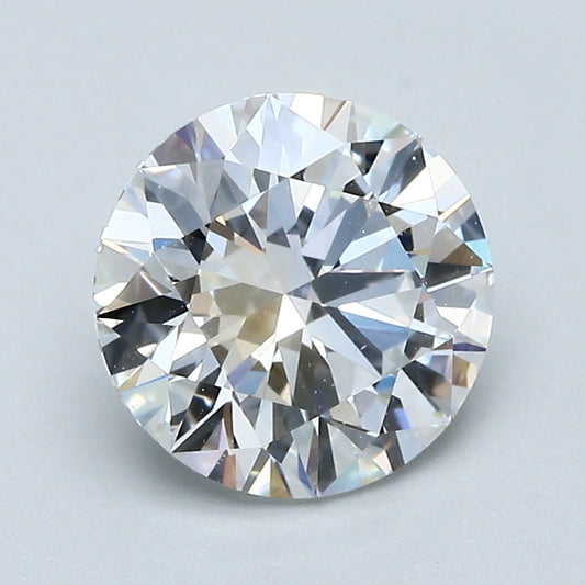 2.01 Carat Round Natural Diamond