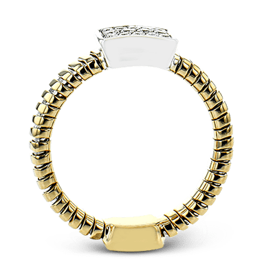 Fashion Ring in 18k Gold With Diamonds