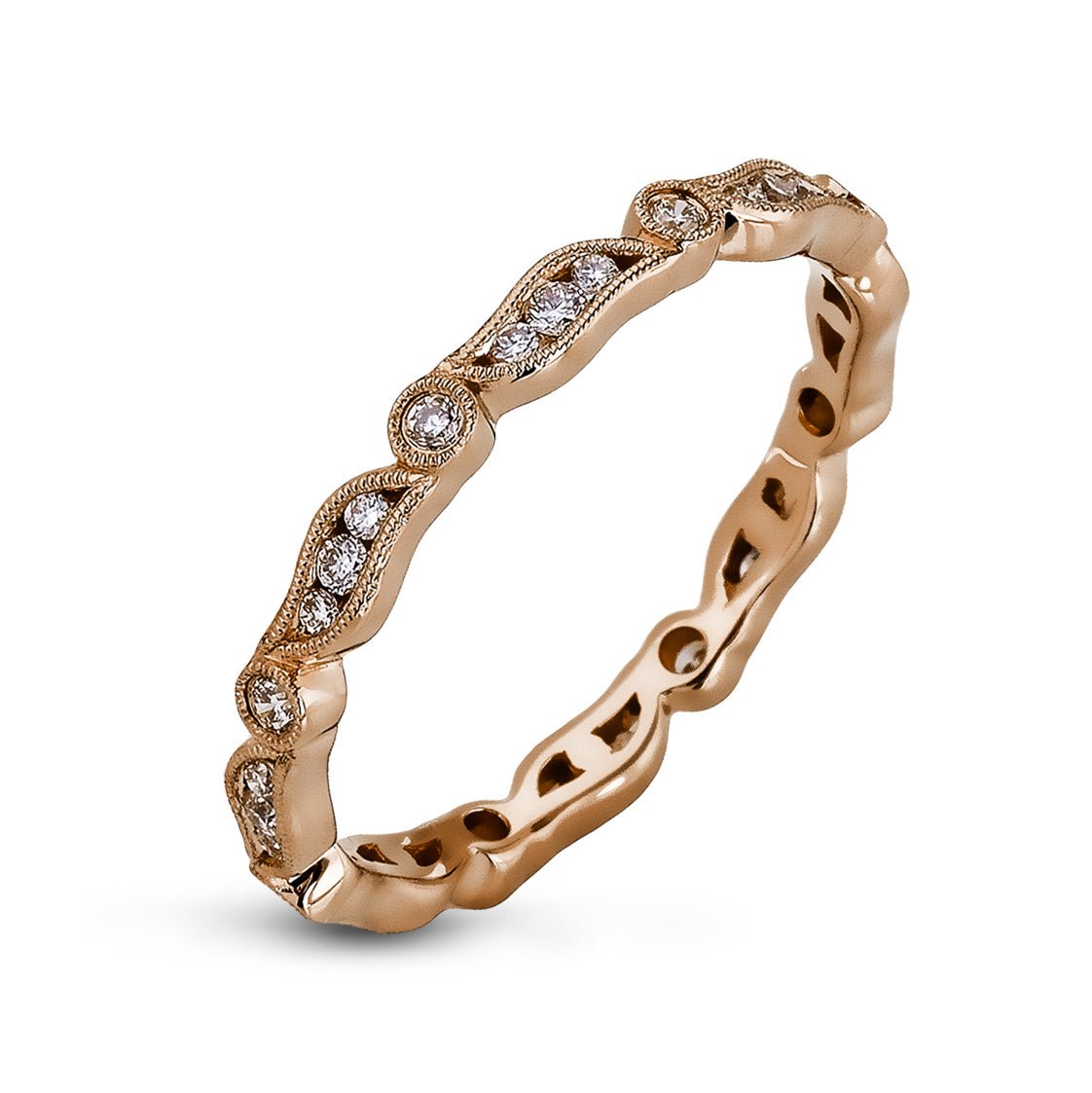 Fashion Ring In 18k Gold With Diamonds - Simon G. Jewelry