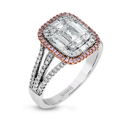 Fashion Ring In 18k Gold With Diamonds - Simon G. Jewelry