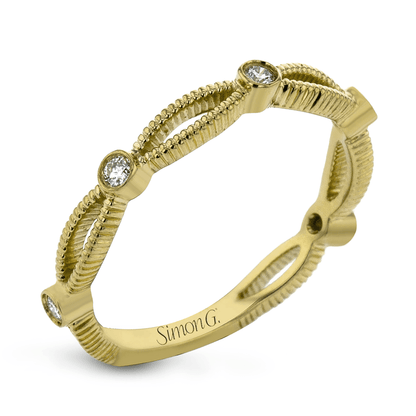 Fashion Ring in 18k Gold with Diamonds - Simon G. Jewelry