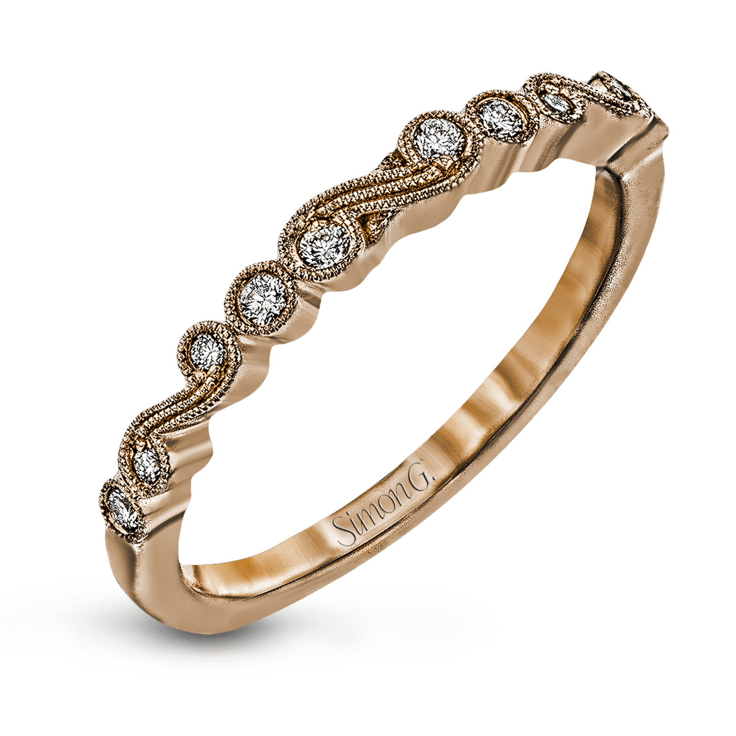 Fashion Ring In 18k Gold With Diamonds