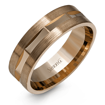 Men's Wedding Band In 14k Or 18k Gold - Simon G. Jewelry