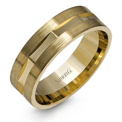 Men's Wedding Band In 14k Or 18k Gold - Simon G. Jewelry