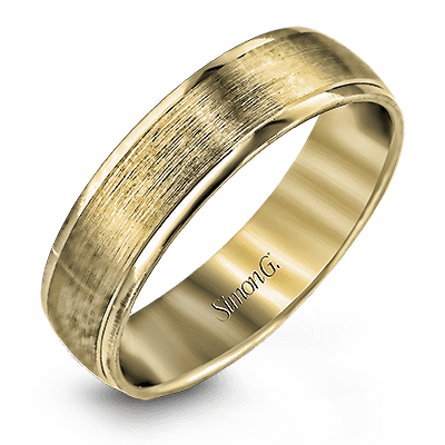 Men's Wedding Band In 14k Or 18k Gold - Simon G. Jewelry