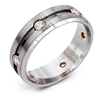 Men's Wedding Band In 14k Or 18k Gold - Simon G. Jewelry