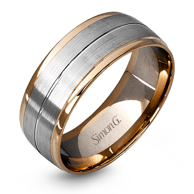 Men's Wedding Band Ring In 14k Or 18k Gold