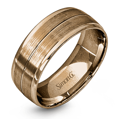 Men's Wedding Band Ring In 14k Or 18k Gold