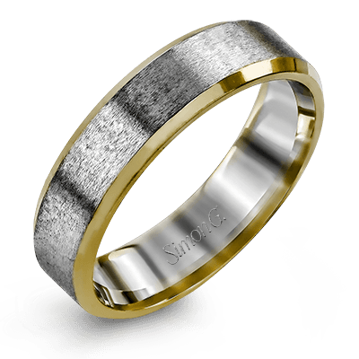 Men's Wedding Band Ring In 14k Or 18k Gold - Simon G. Jewelry