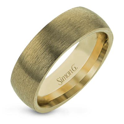 Men's Wedding Band Ring In 14k Or 18k Gold - Simon G. Jewelry