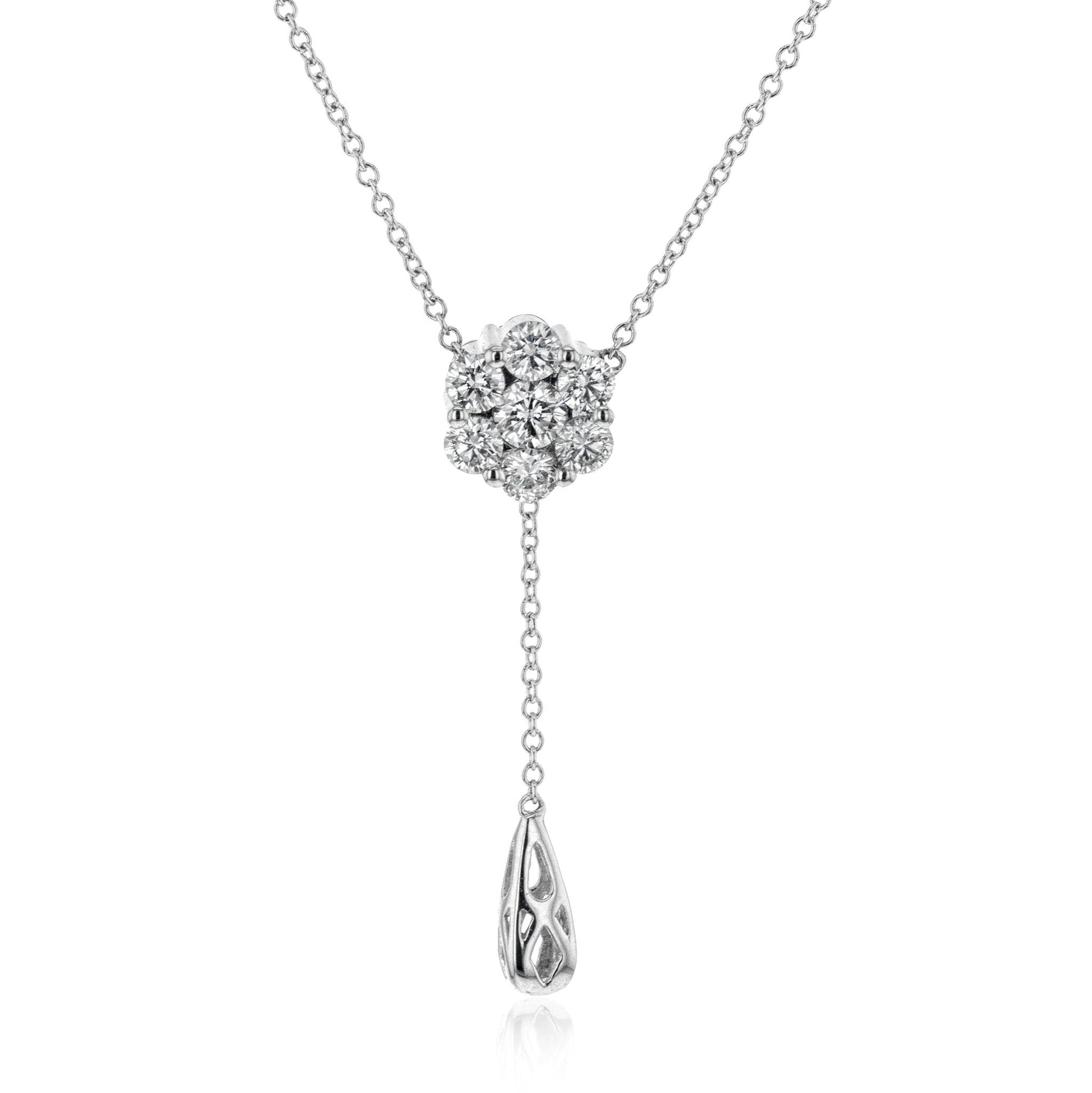 Pendant Necklace in 18k Gold with Diamonds - Simon G. Jewelry